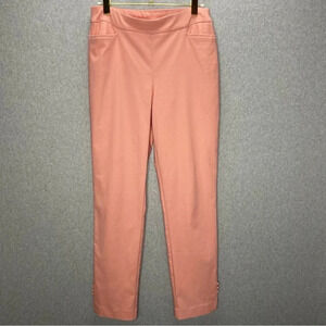 Chico’s NWOT So Slimming Bridgette Rivet Ankle Pull On Pants